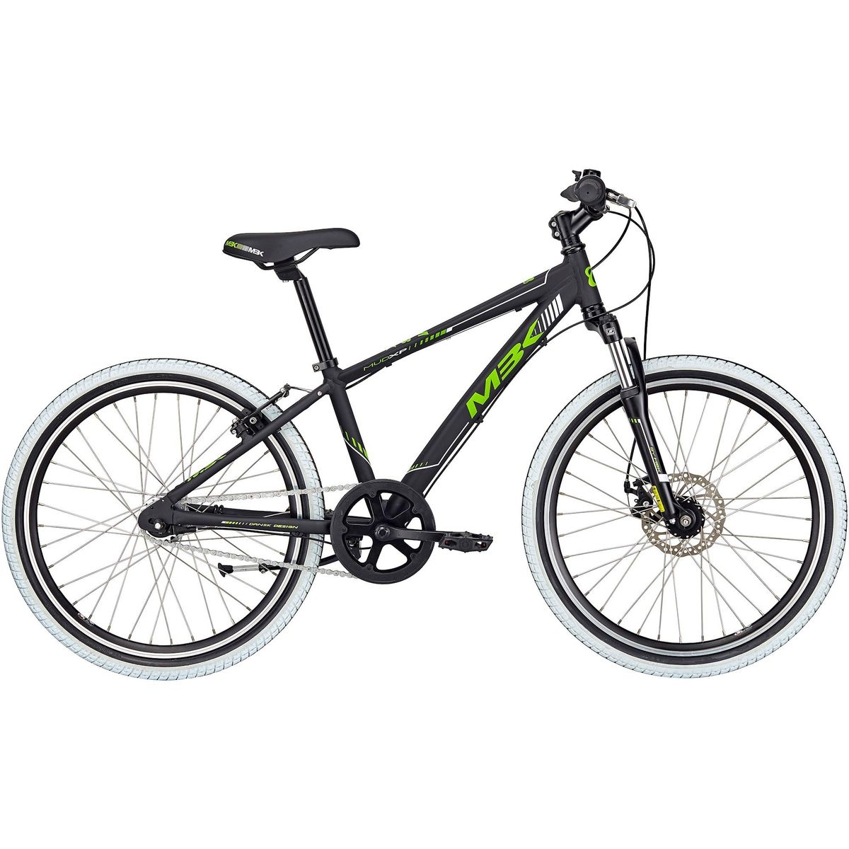 MBK MUD XP Dreng 7g 24" - Sort/Grøn