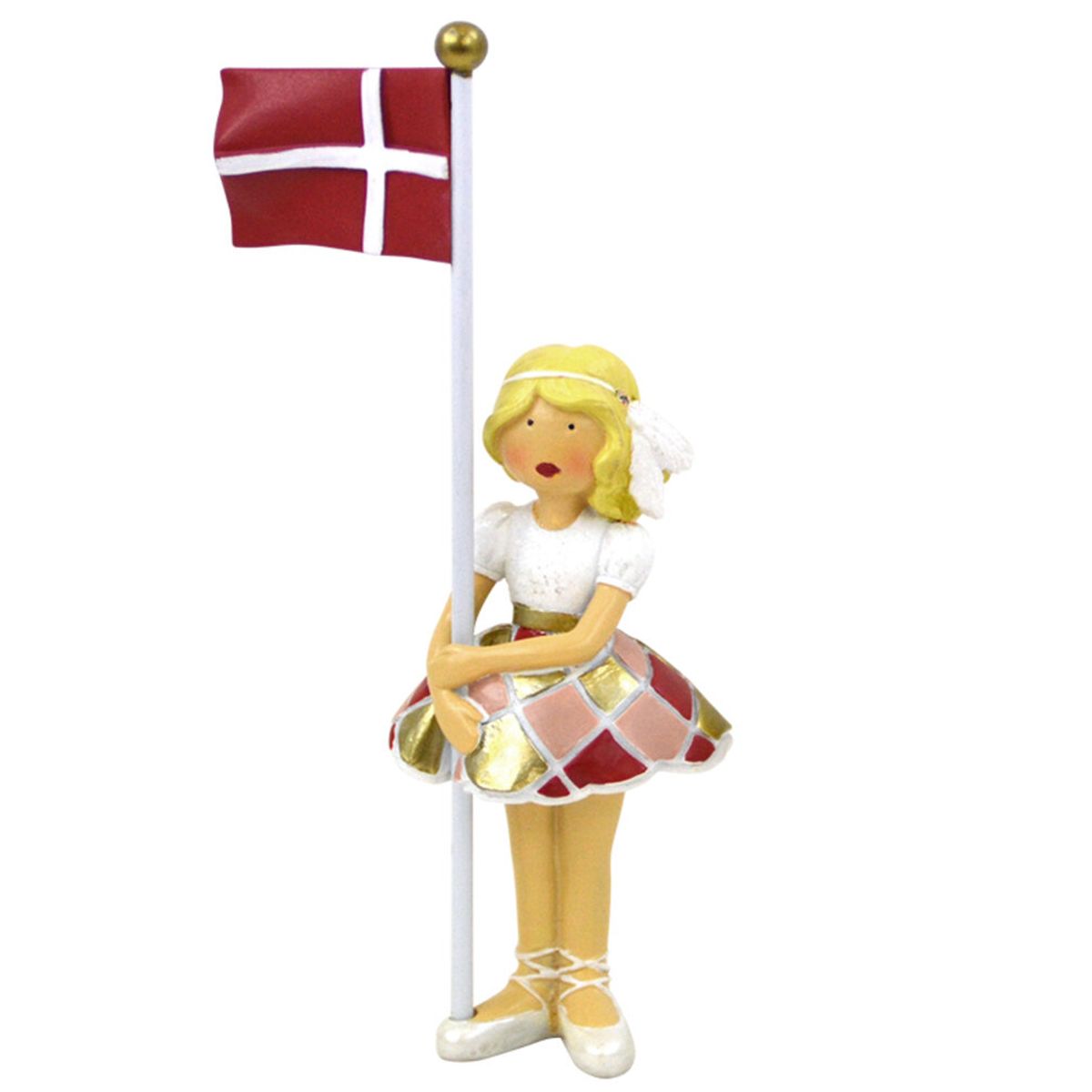 Bordpynt, flag med ballerina