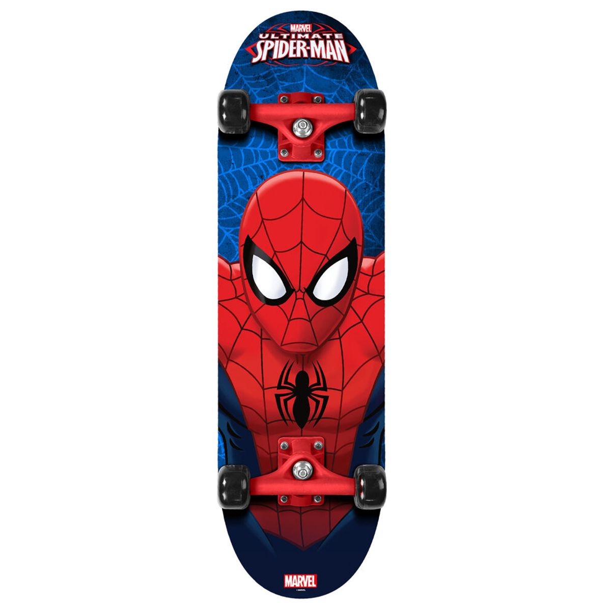 Spiderman Skateboard med dobbelt kick