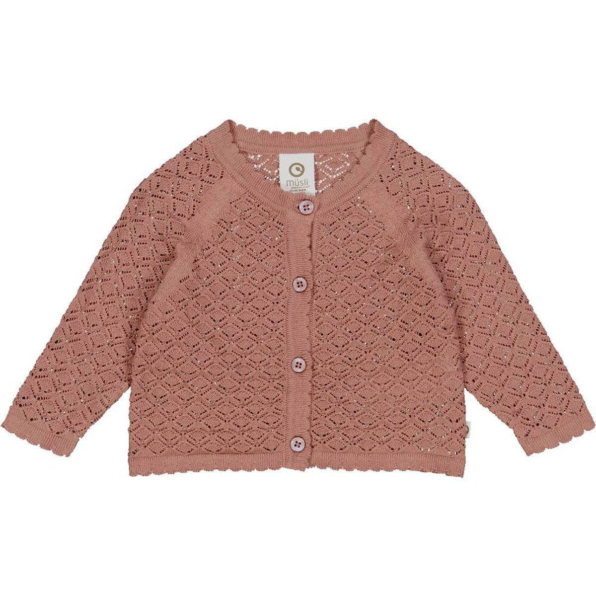 Knit strikket cardigan med mønster - Daydream - 74