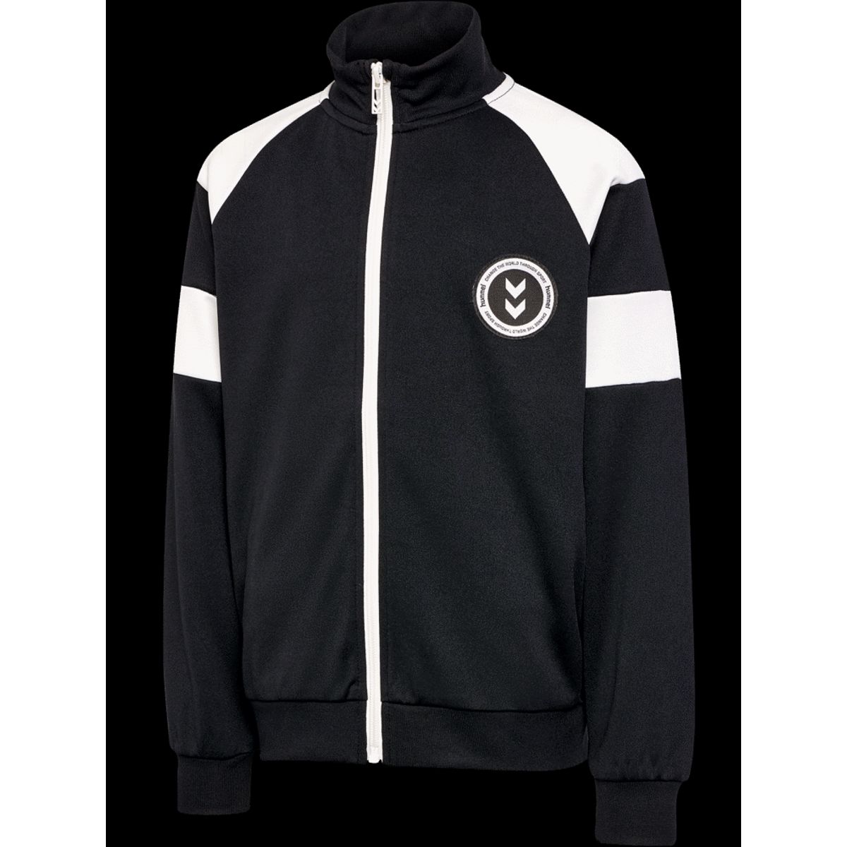 Runner zip jakke - BLACK - 116