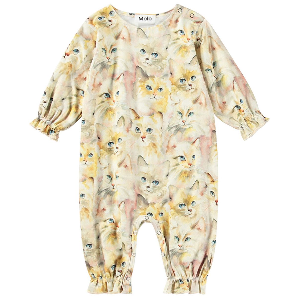 Florina Romper - Aquarelle Cats - 56