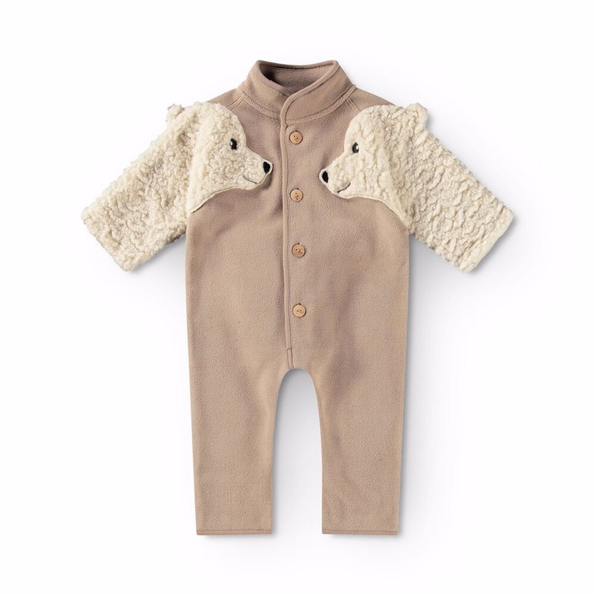 Udo Fleece Suit - Mocha - 74