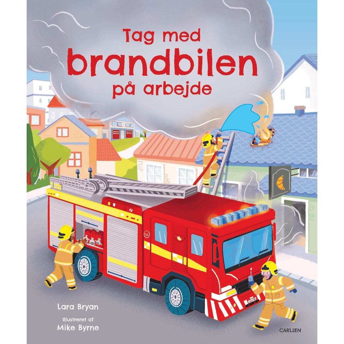 Tag med brandbilen på arbejde