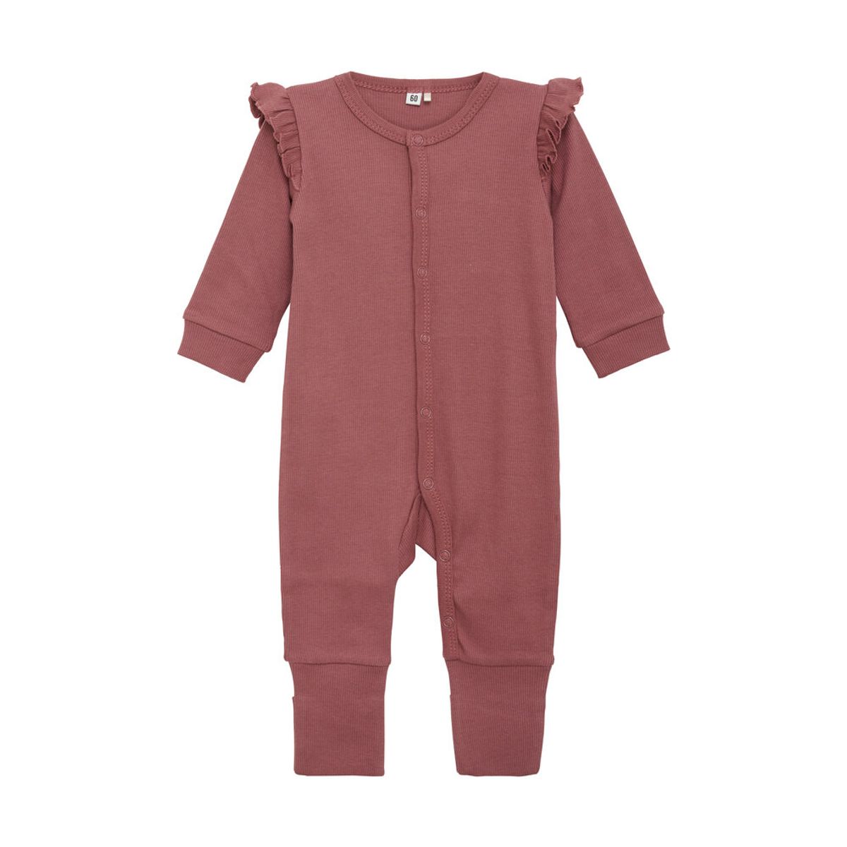 Jumpsuit langærmet - Rose Brown - 90