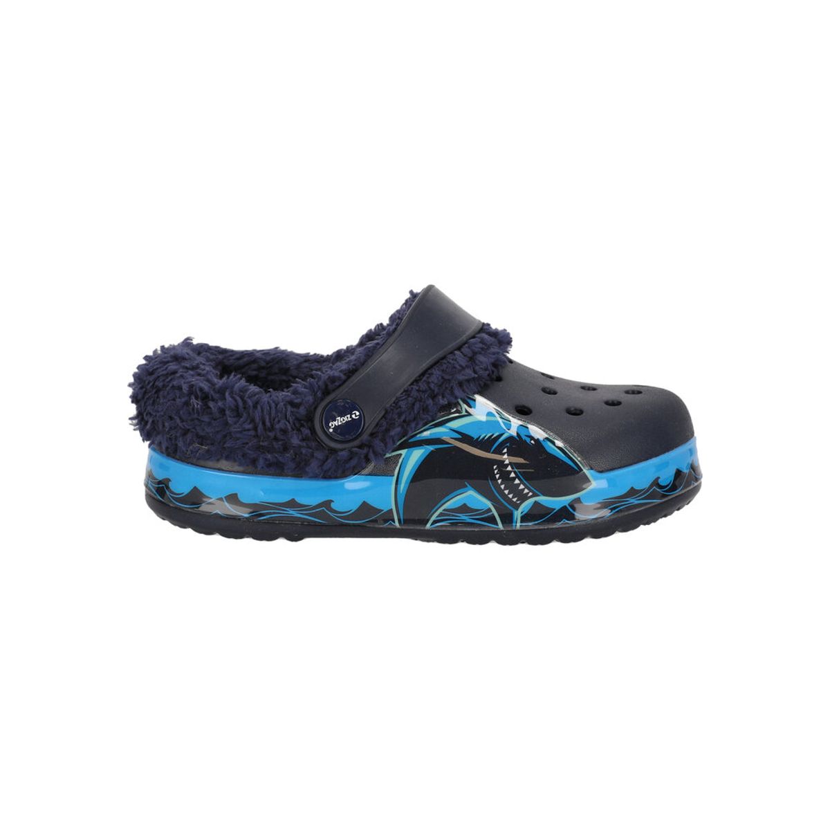 Telar lukket sandal varm m/lys - Estate Blue - 27