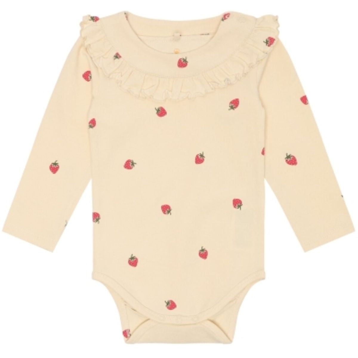 Larawila langærmet body - Angora Strawberry AOP - 80