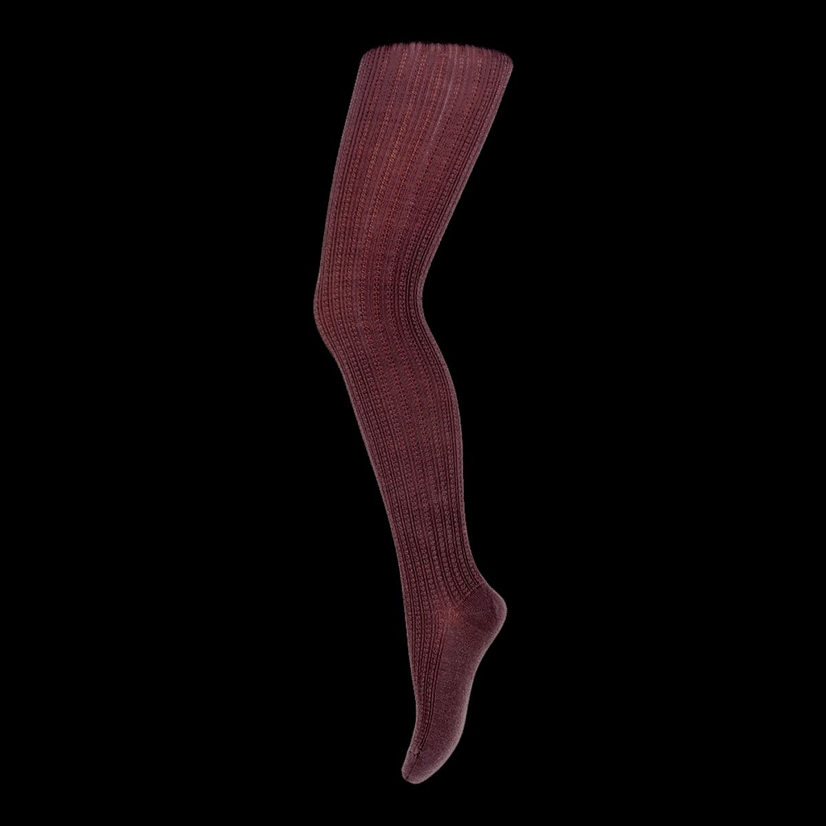 Irene tights - Dark Purple Dove - 70