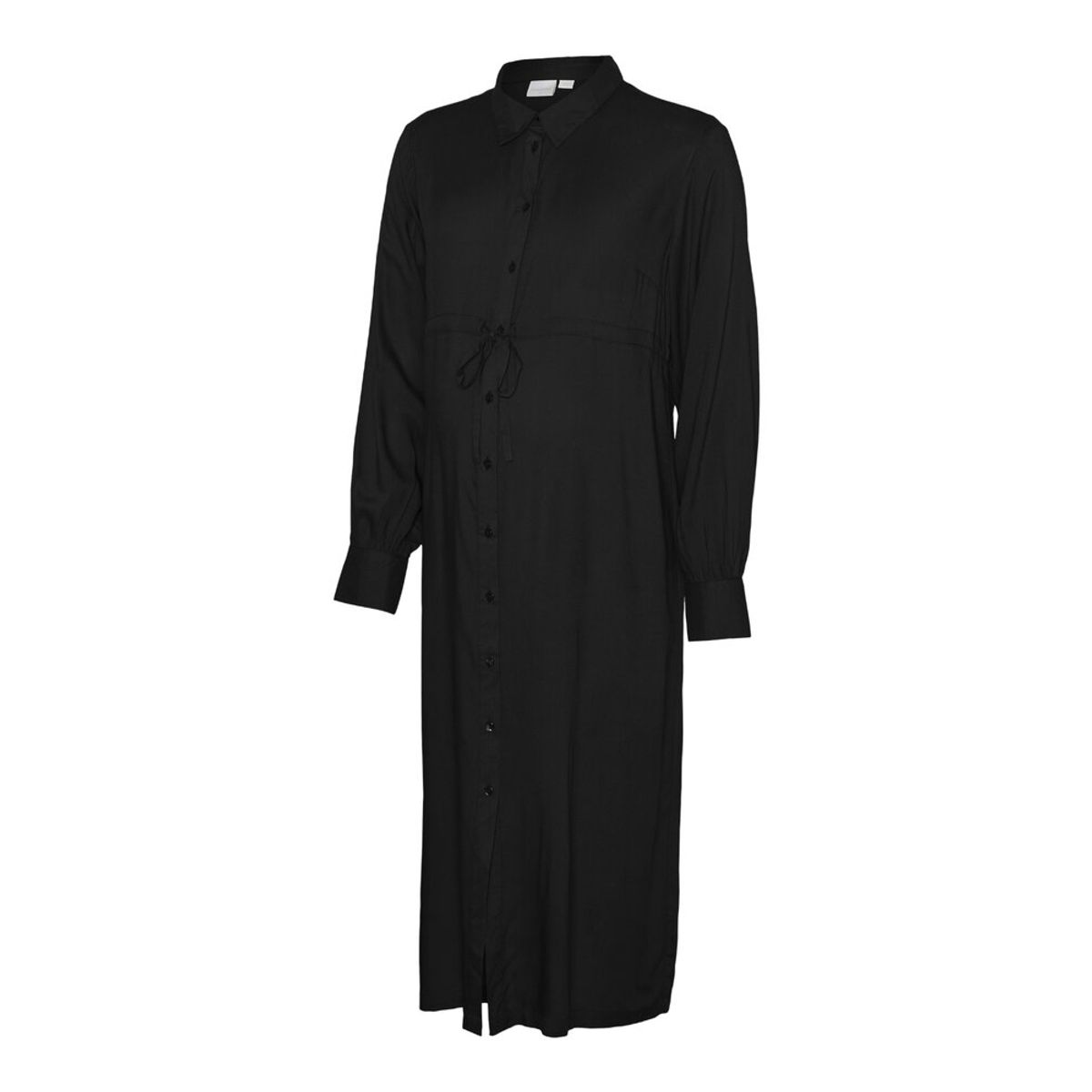 Iman Lia langærmet midi kjole - BLACK - XL