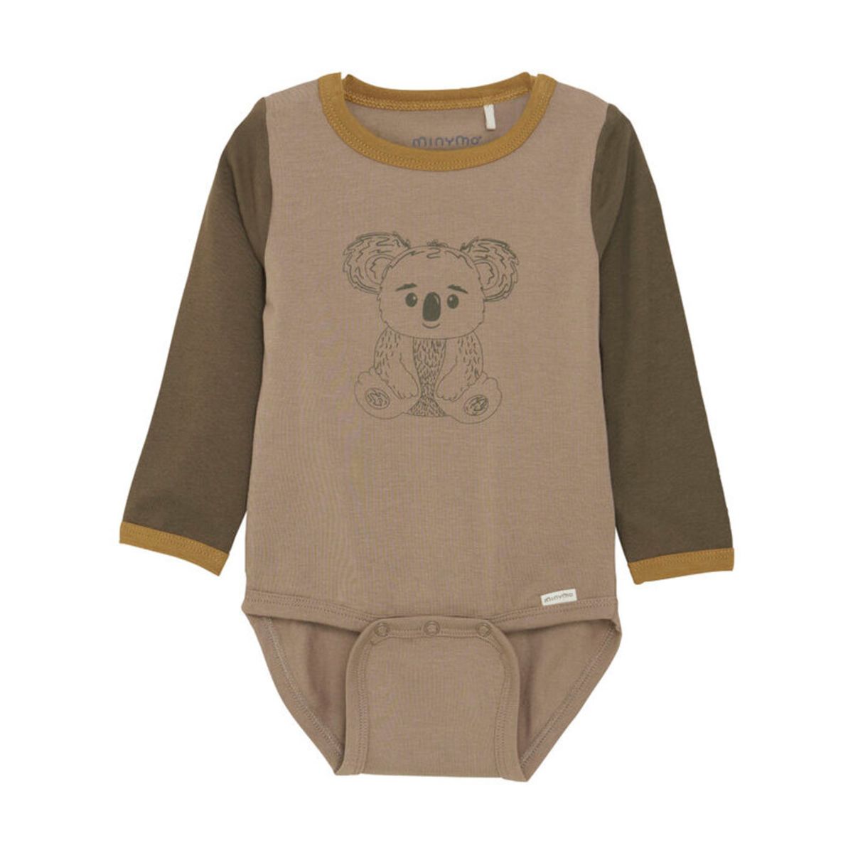 Body langærmet - Taupe Gray - 62