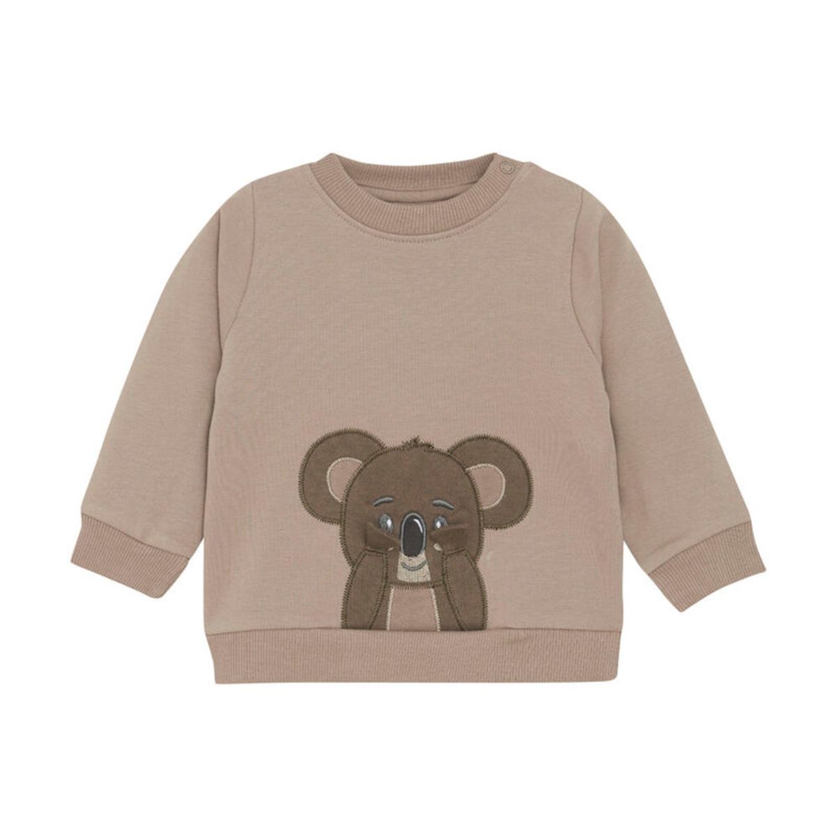 Sweatshirt langærmet - Taupe Gray - 86