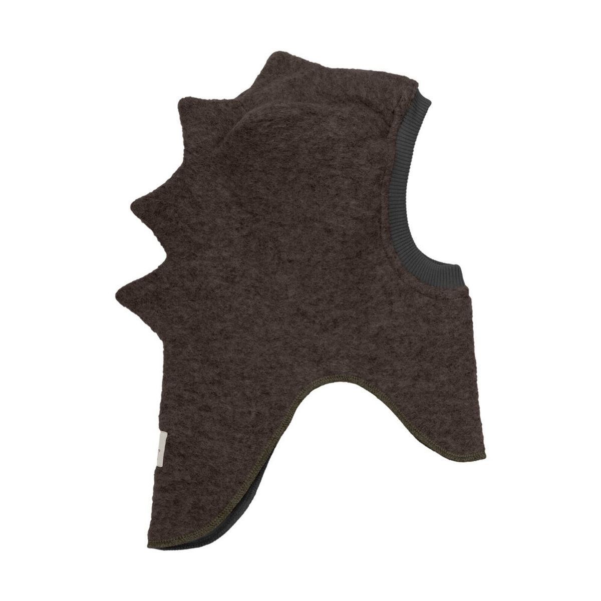 Elefanthue Triangles Uld - Dark Brown Melange - 12-24 MDR.