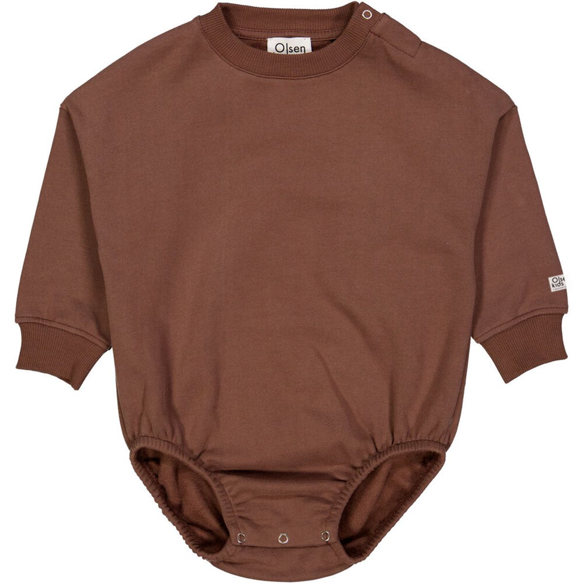 Olsen kids sweat body - Ceder brown - 62