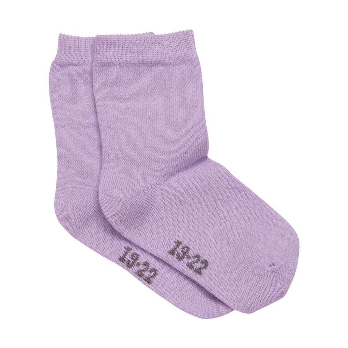 Ankle sok -solid - Lavender - 15/18