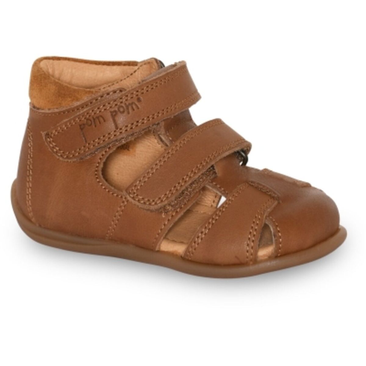 Starters two velcro sandal - Camel - 21