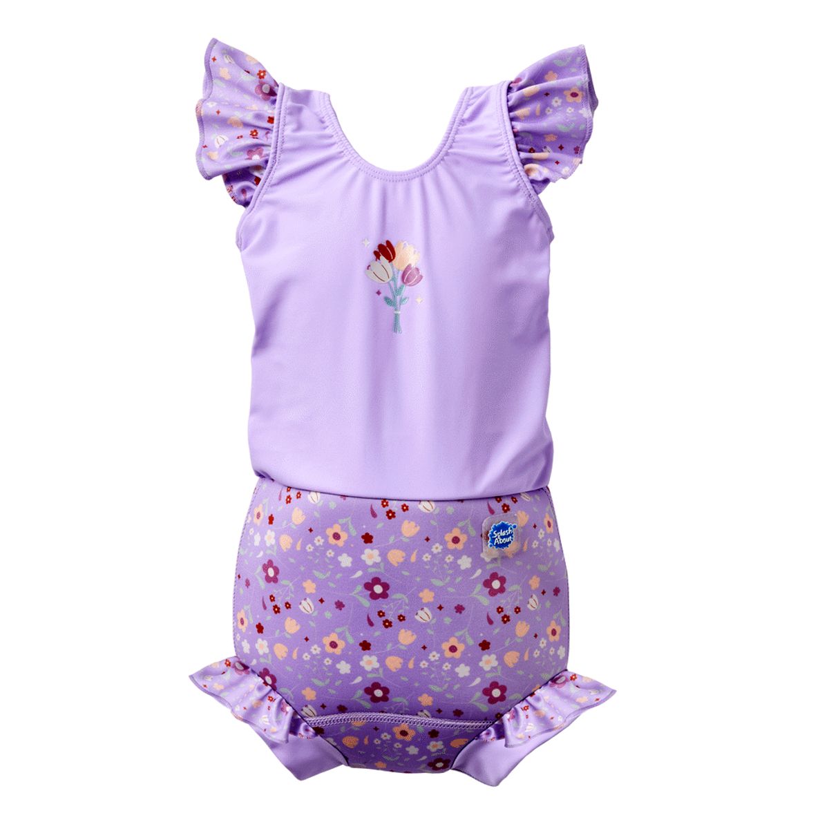 Happy nappy costume - Lilac spring - 12-24 MDR.