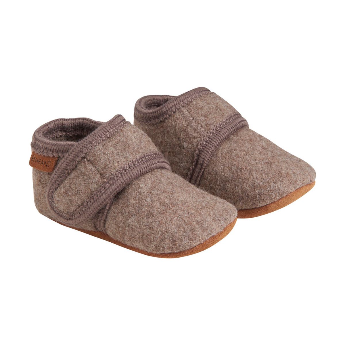 Baby wool slippers - Walnut - 27-28