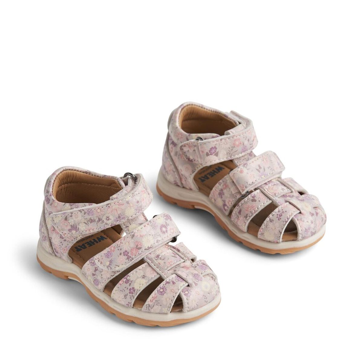 Frei lukket sandal - clam multi flowers - 26