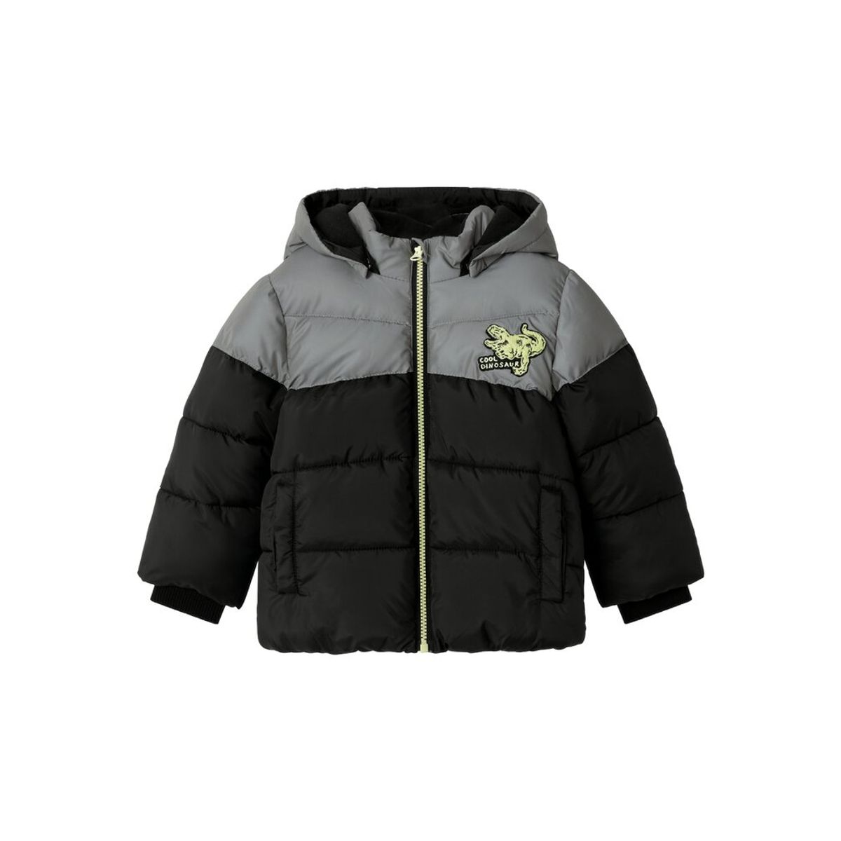 Morten puffer jakke dino - BLACK - 92