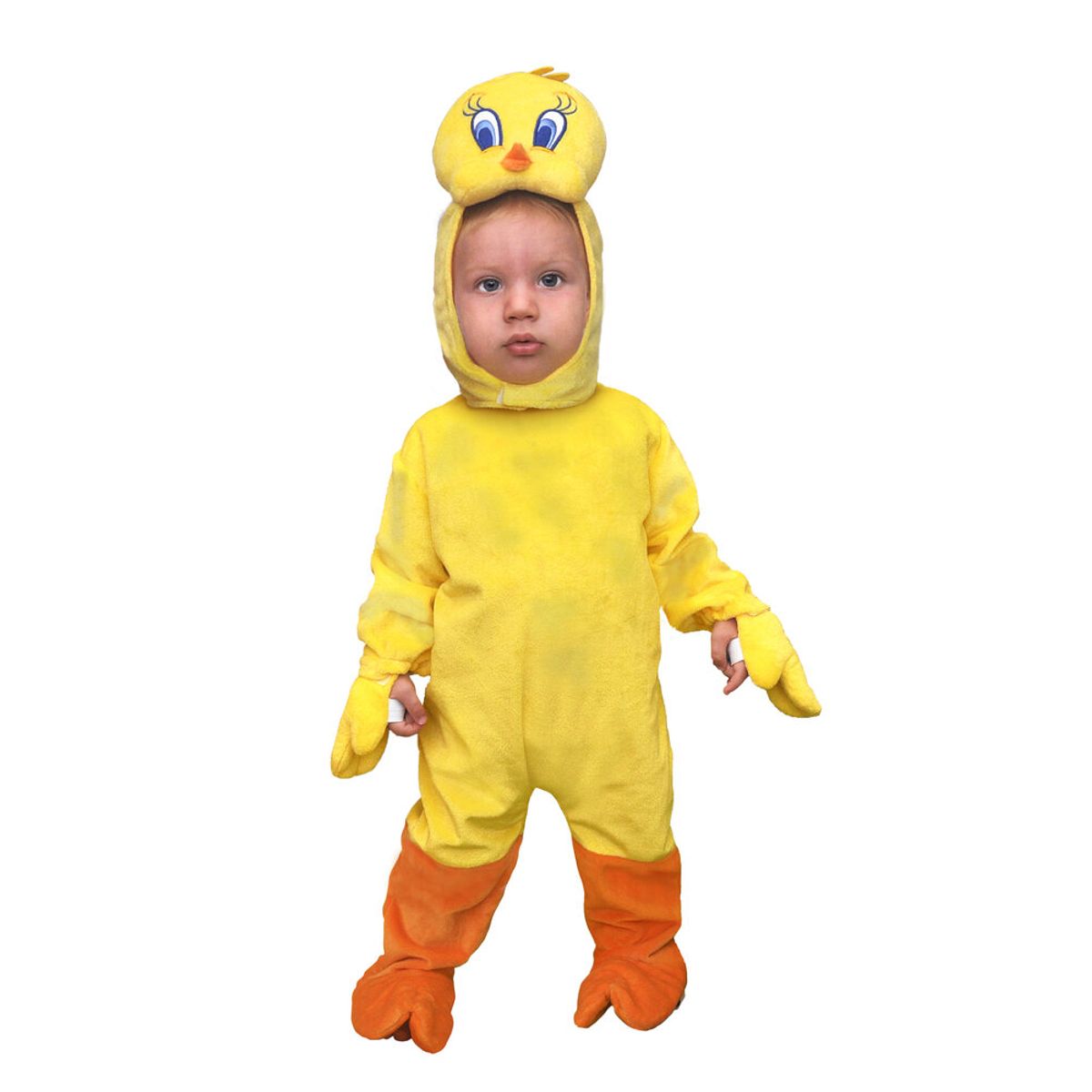 Tweety kostume (Piphans) - GUL - 1-2 ÅR