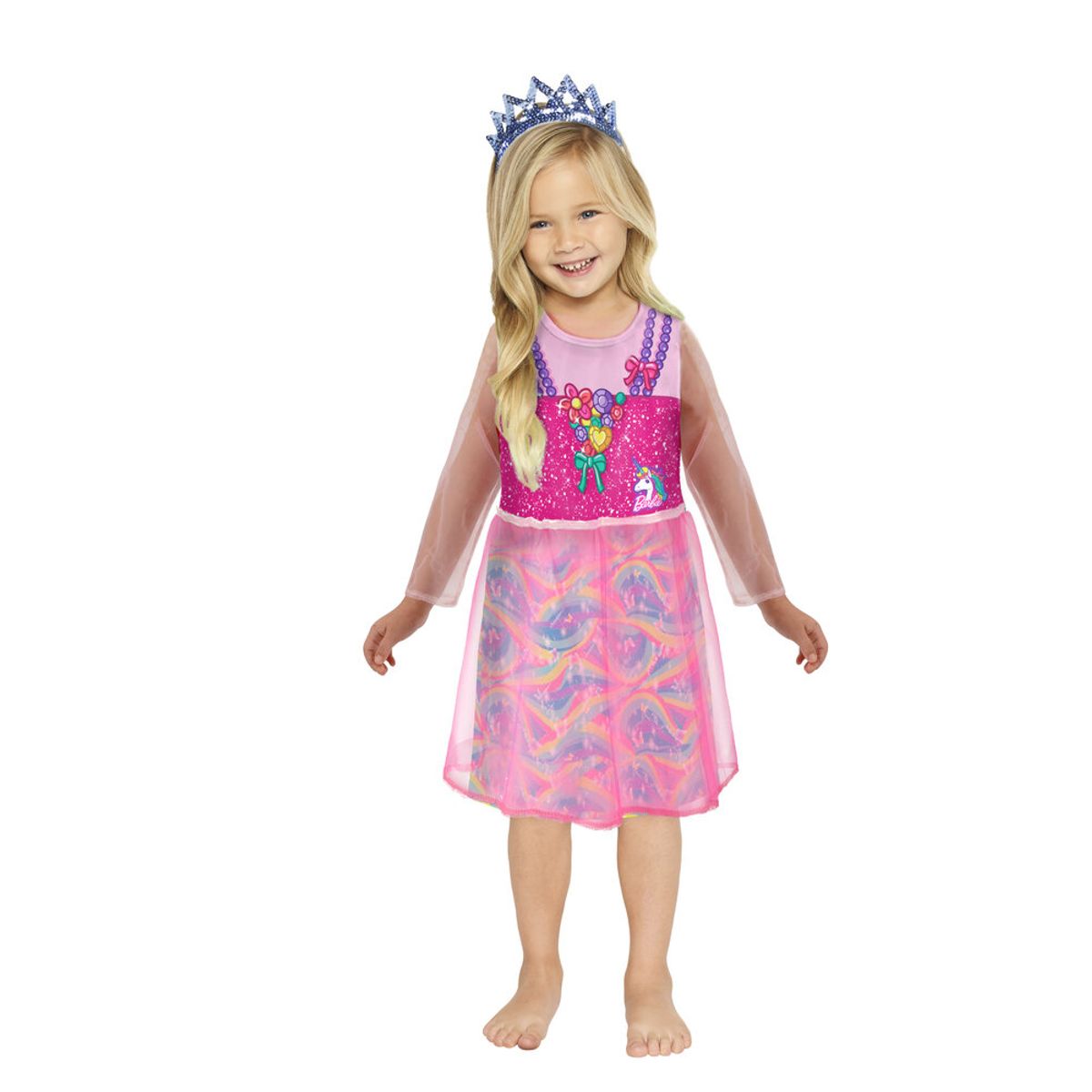 Barbie Prinsesse kostume 3-4 år