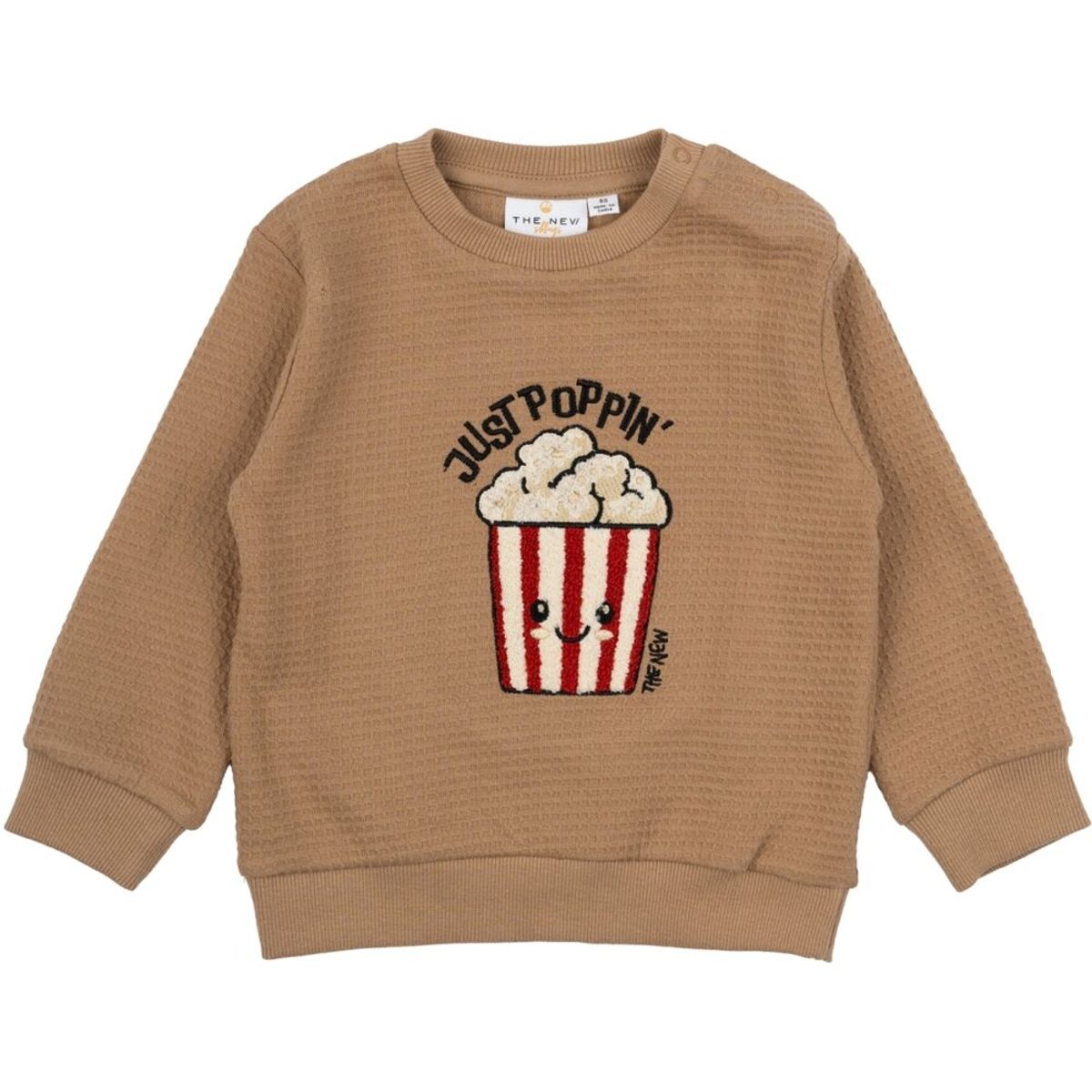 Ludvig Waffle Sweatshirt - TANNIN - 104