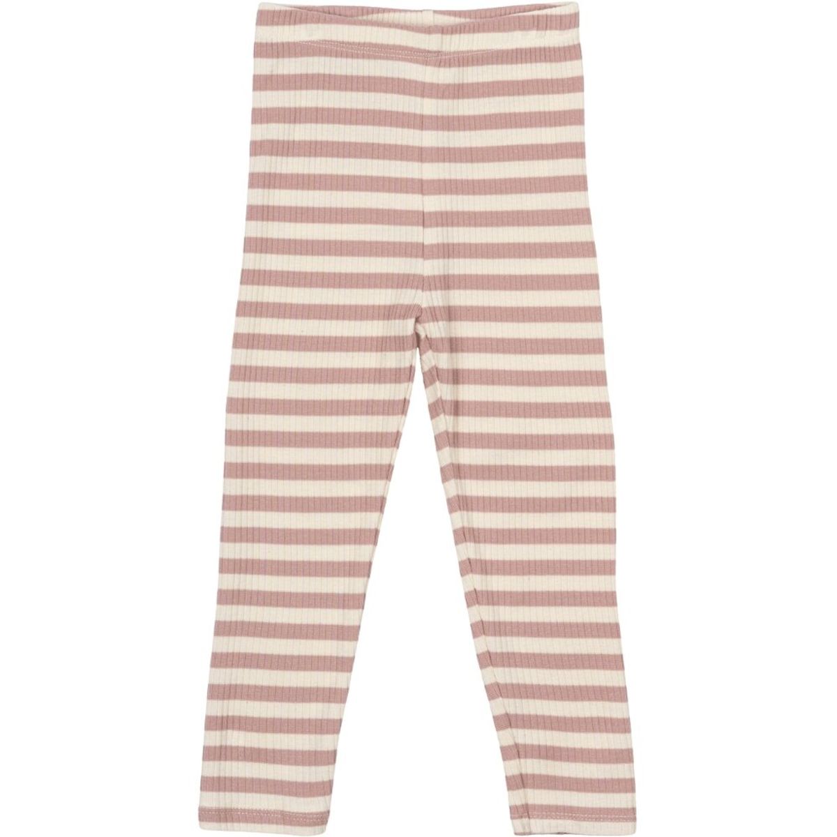 Fro Uni Rib Leggings - ROSESTRIPE - 80