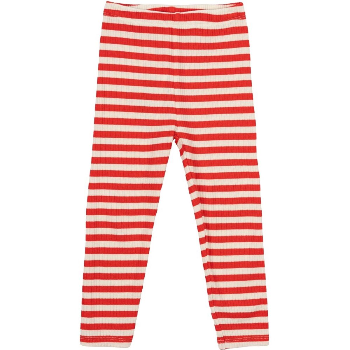 Fro Uni Rib Leggings - REDSTRIPED - 80