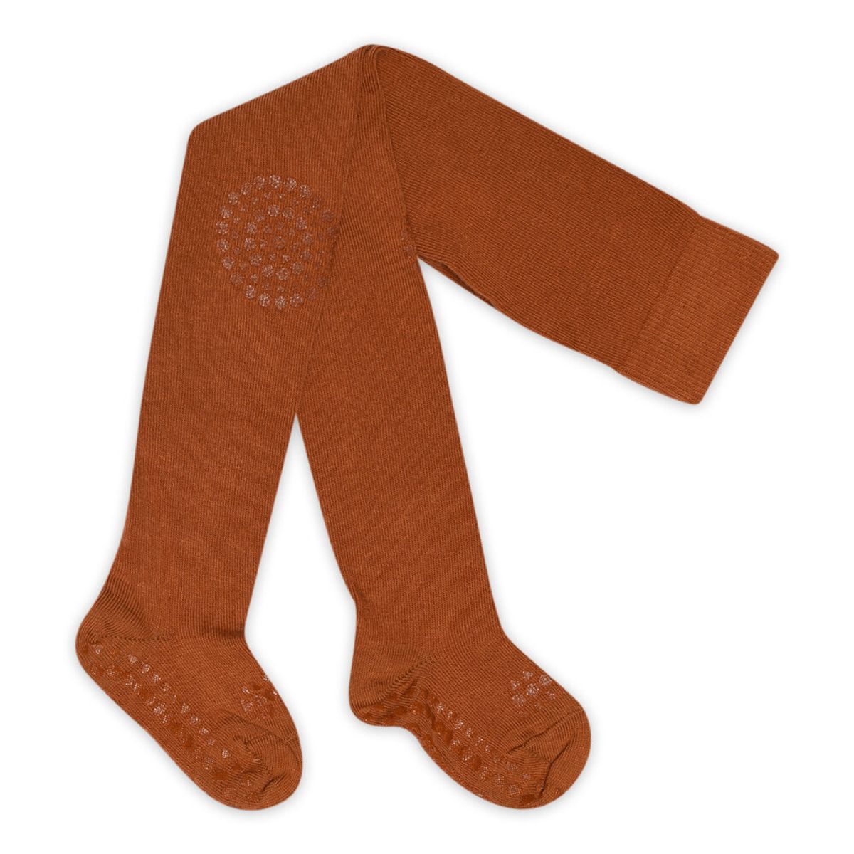 Kravle Strømpebukser - CARAMEL - 12-18M