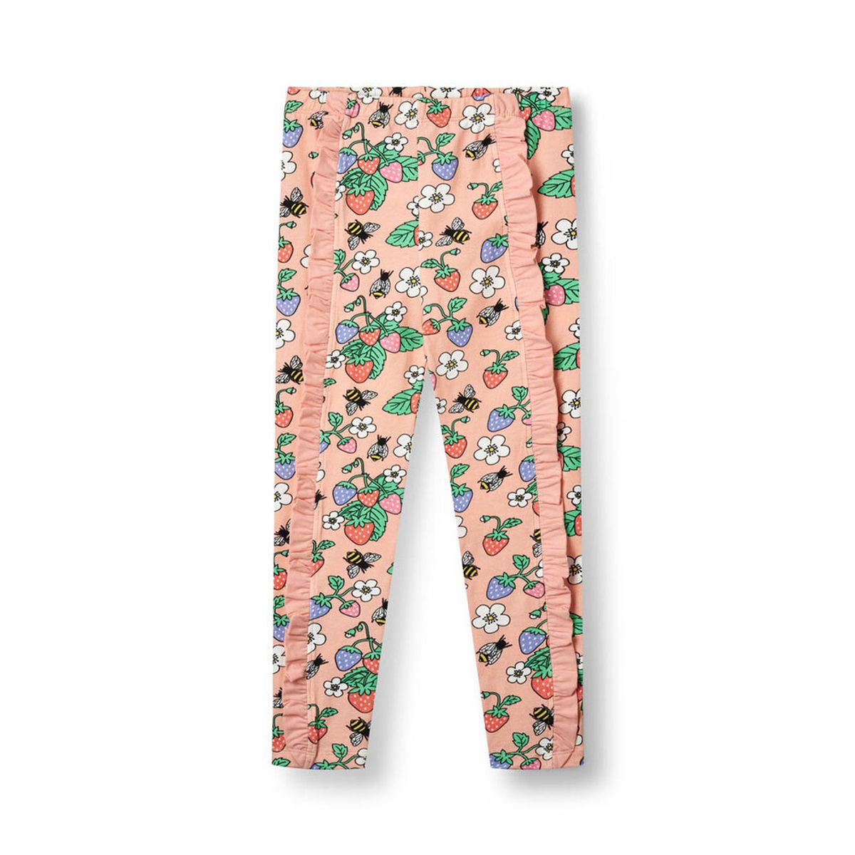 Leggings med jordbær - 536 - 2-3 ÅR