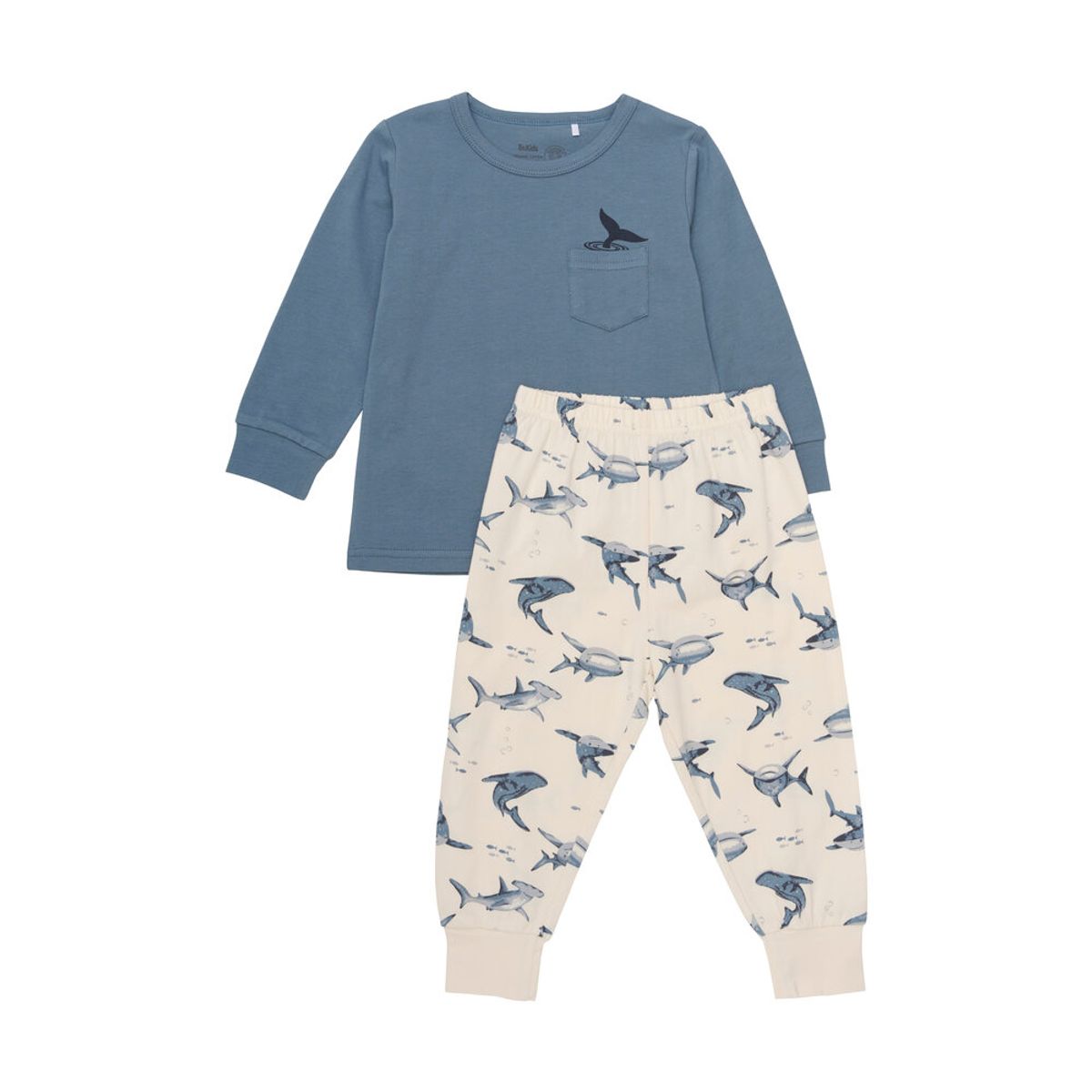 Pyjamas langærmet - Blue Mirage - 110