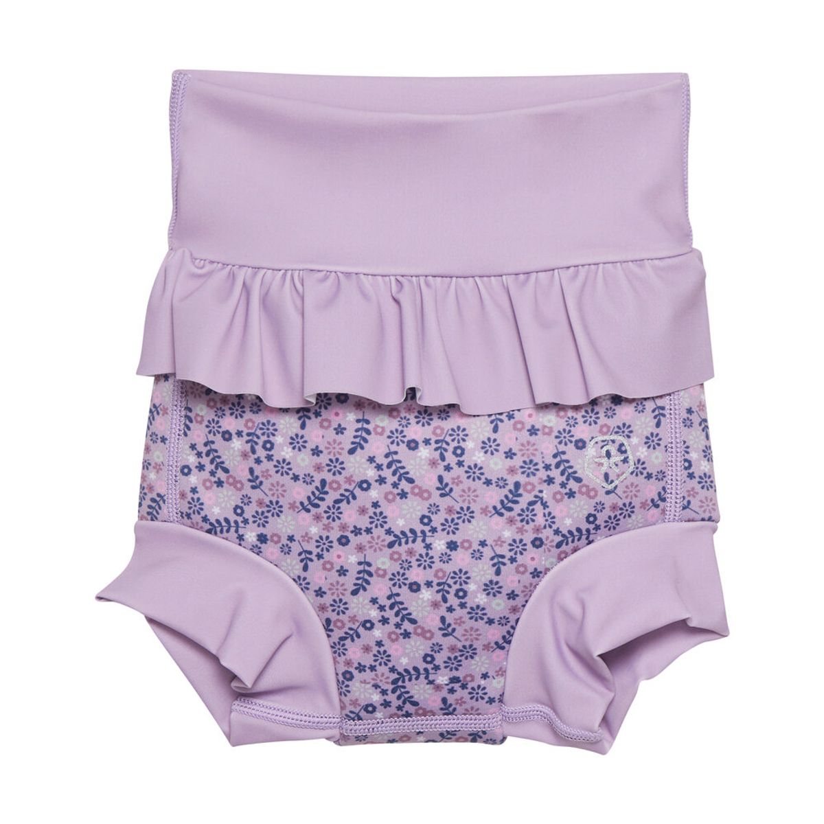 Badeshorts med flæser - Lavender Mist - 62