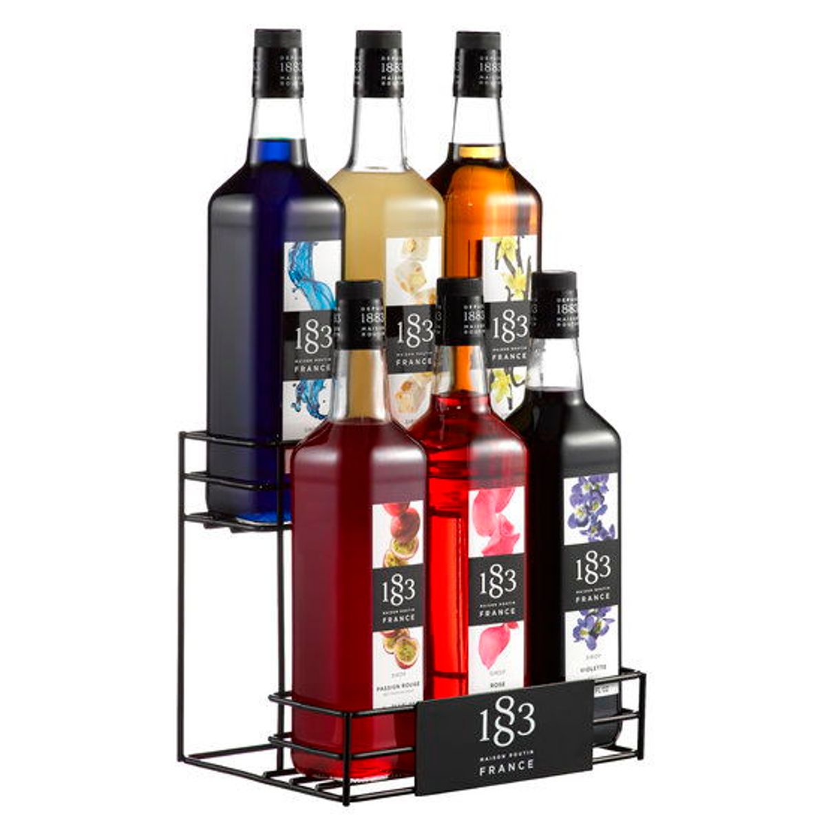 1883 Display Stander Til Sirup 6 Fl. 100 Cl