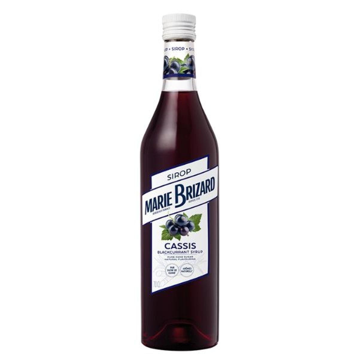 Marie Brizard Sirup Blackcurrant / Solbær Fl 70