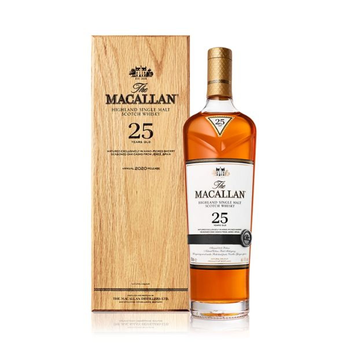 Macallan Sherry Oak 25 Yo Highland Single Malt Fl 70