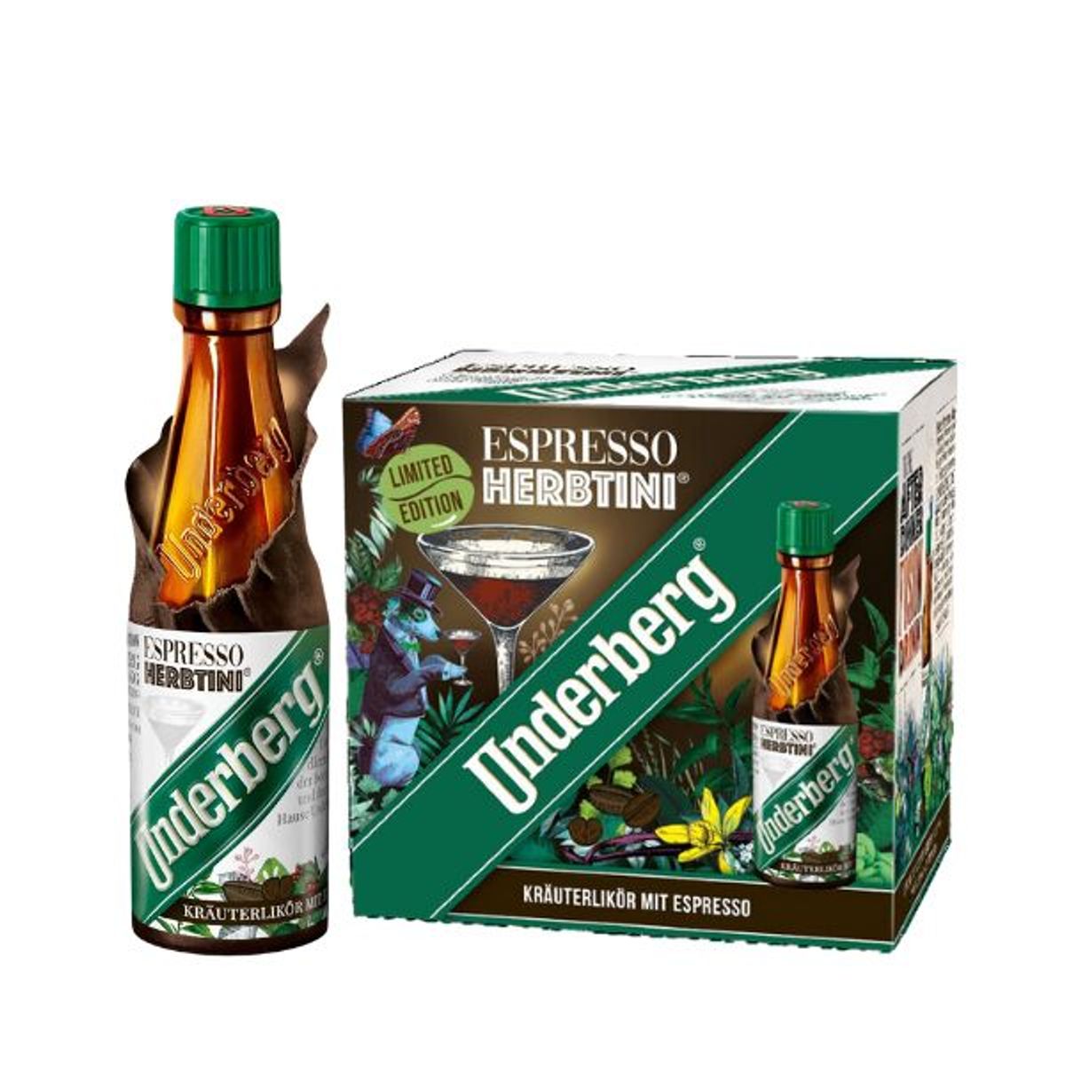 Underberg "Herbtini" Bitter 12 x 2 Cl