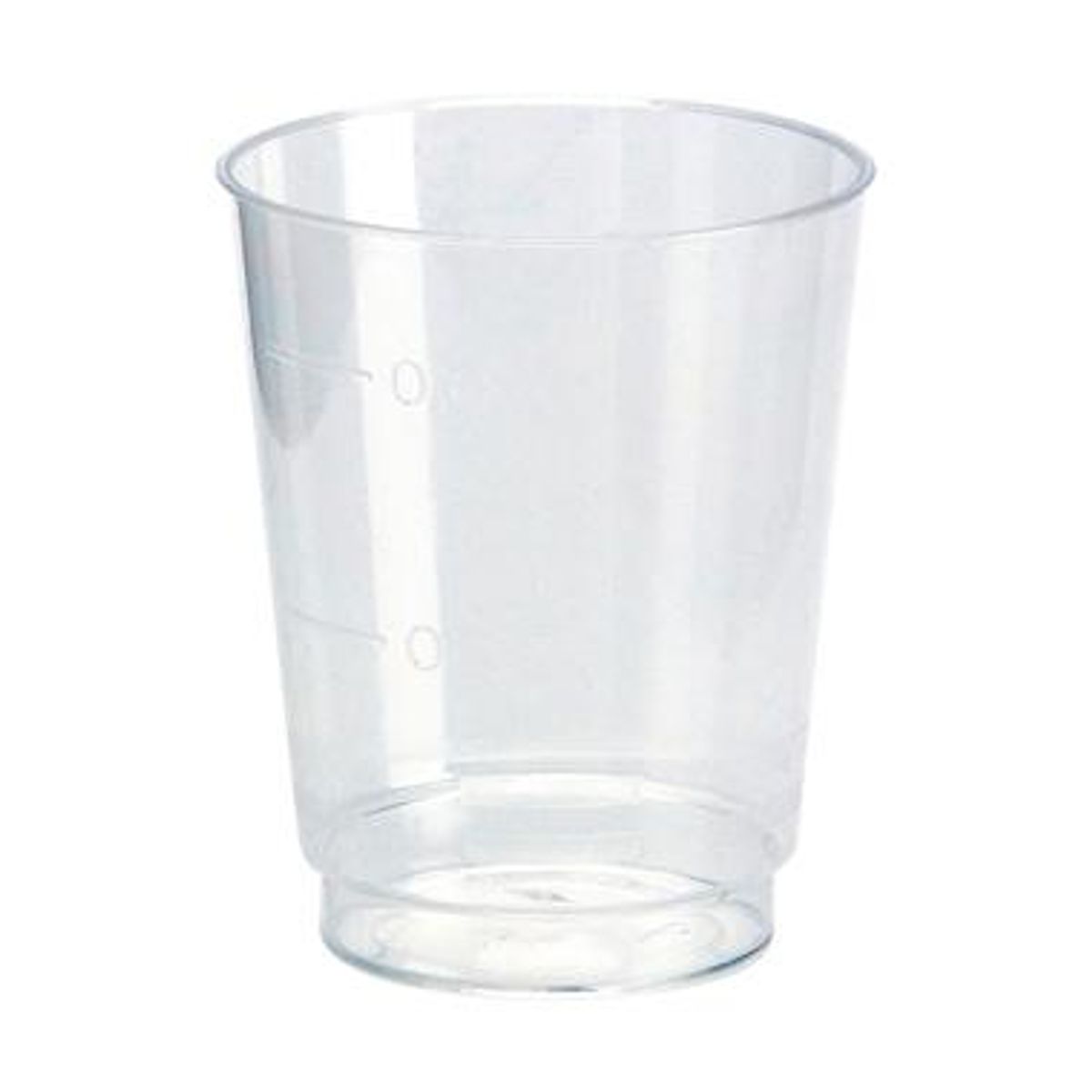 Plastglas Snapseglas 4 Cl 50 Stk.