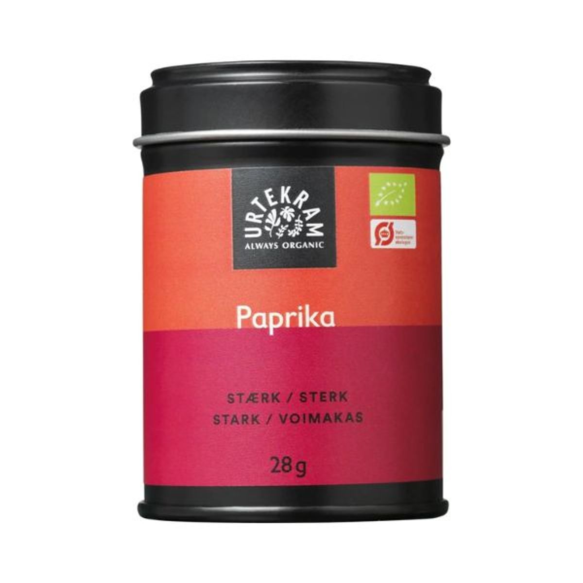 Krydderi Paprika Stærk Øko Ds 28 G