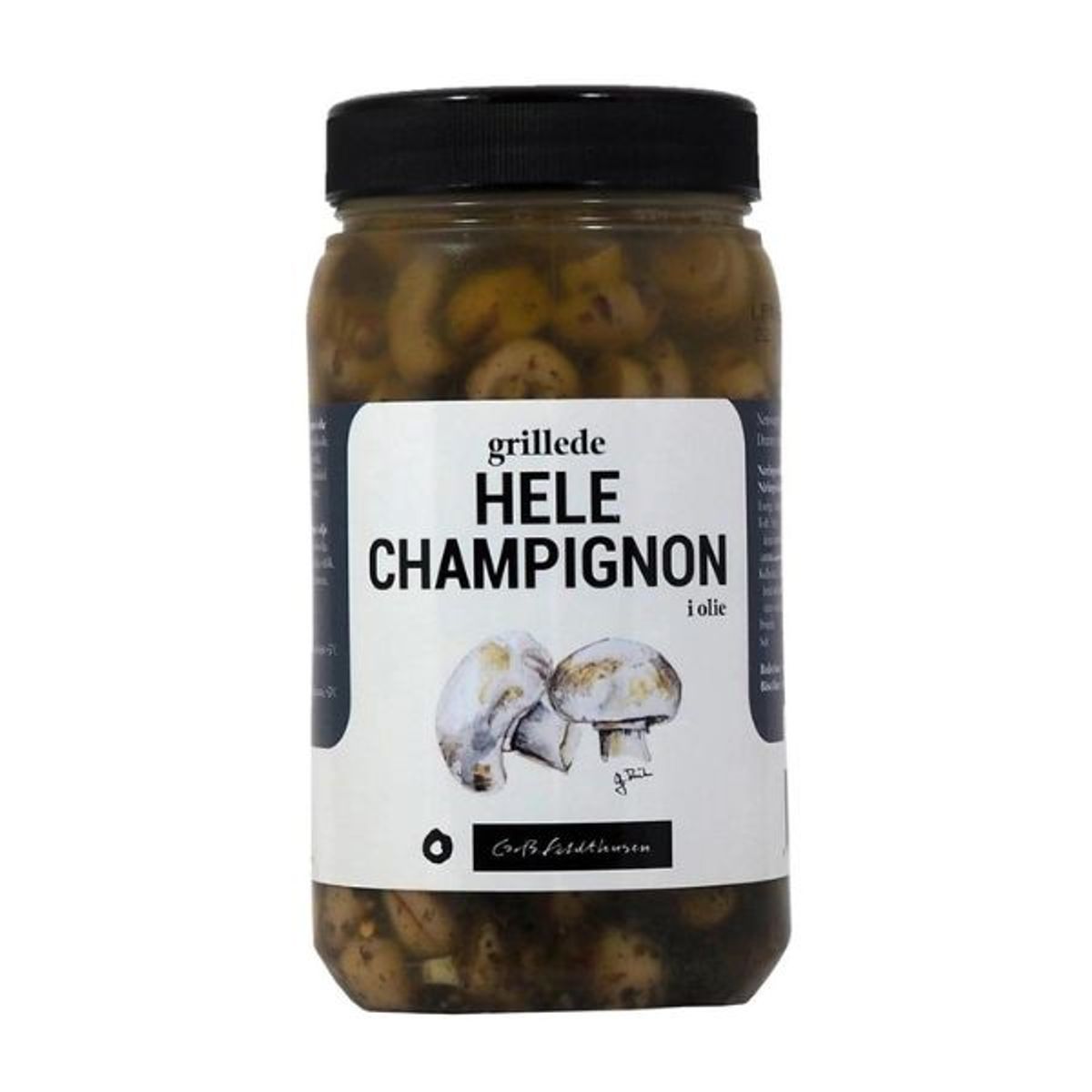 Grillede Hele Champignon i Olie Feldthusen 1,1kg