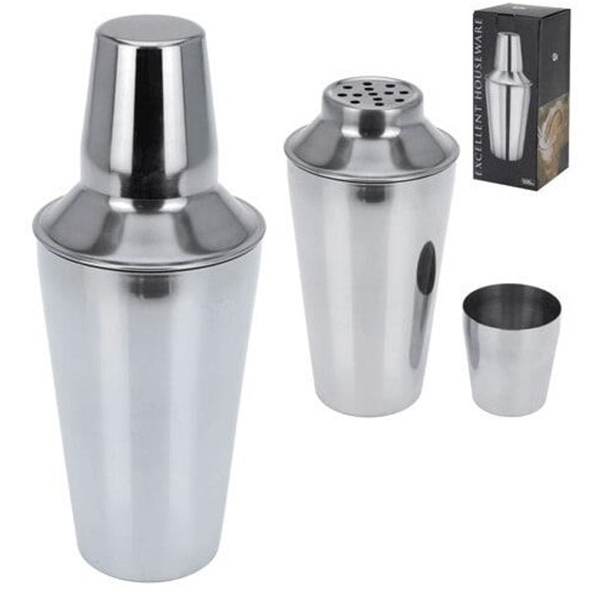 Cocktail Shaker 500ml Stål