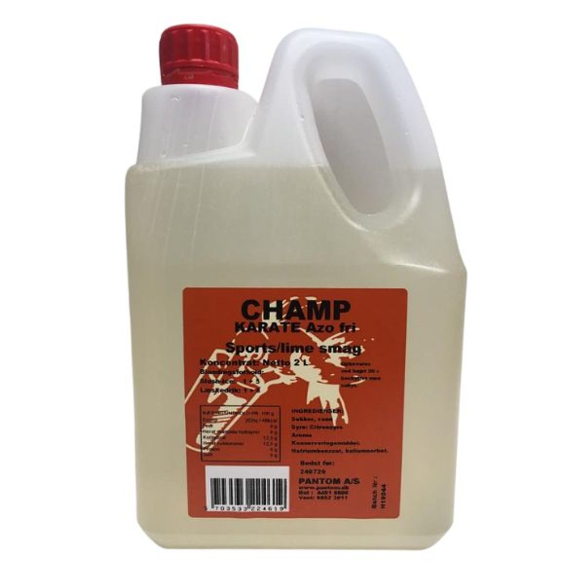 Champ Slushice Hvid Karate, 2l