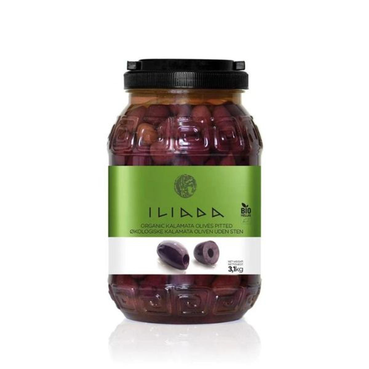 Kalamata Oliven Uden Sten Øko Sp 3,1 Kg