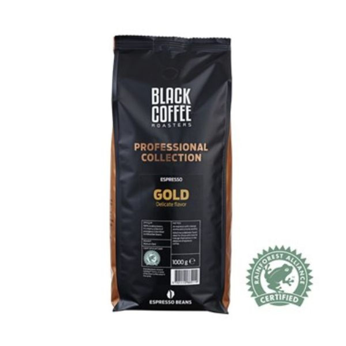 Black Coffee Roasters Pro Gold 1 Kg Hele Bønner