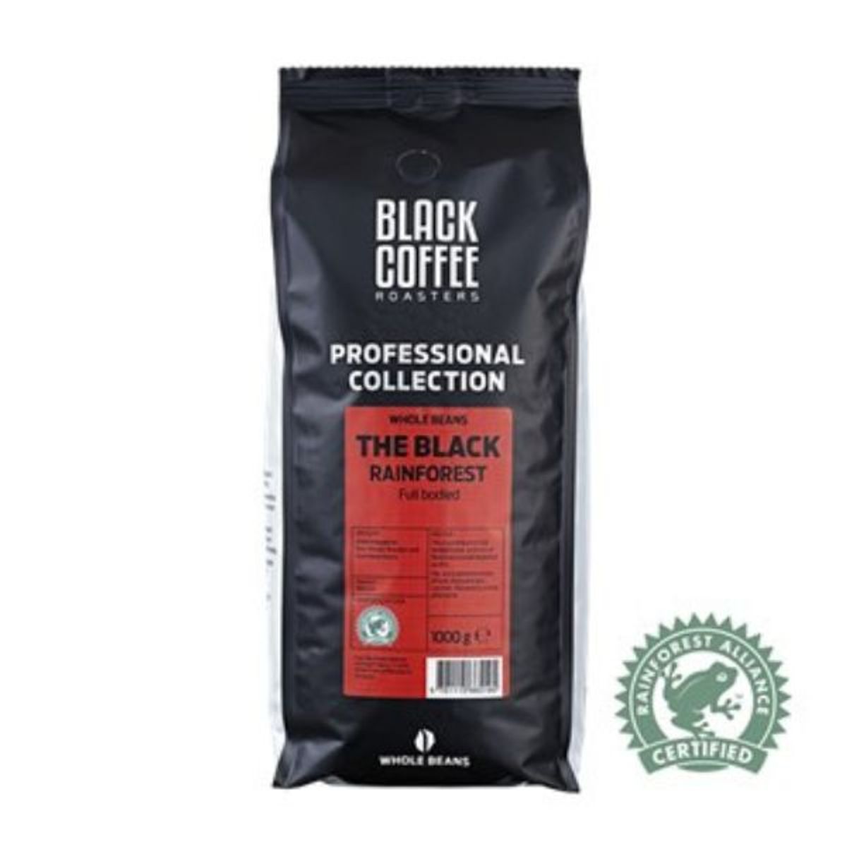 Black Coffee Roasters Pro The Black 1 Kg Hele Bønner