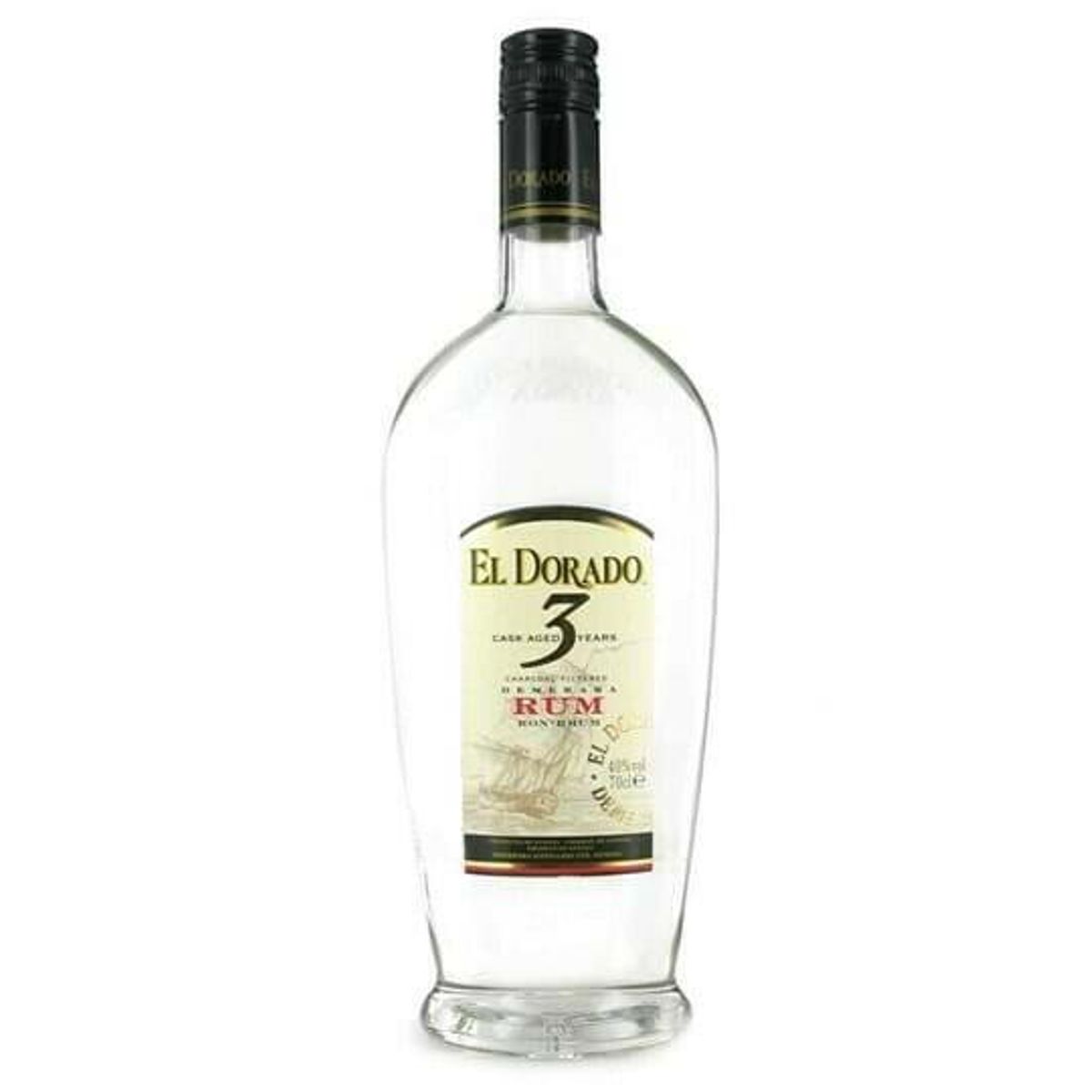 El Dorado 3 Yo White Rum Fl 70