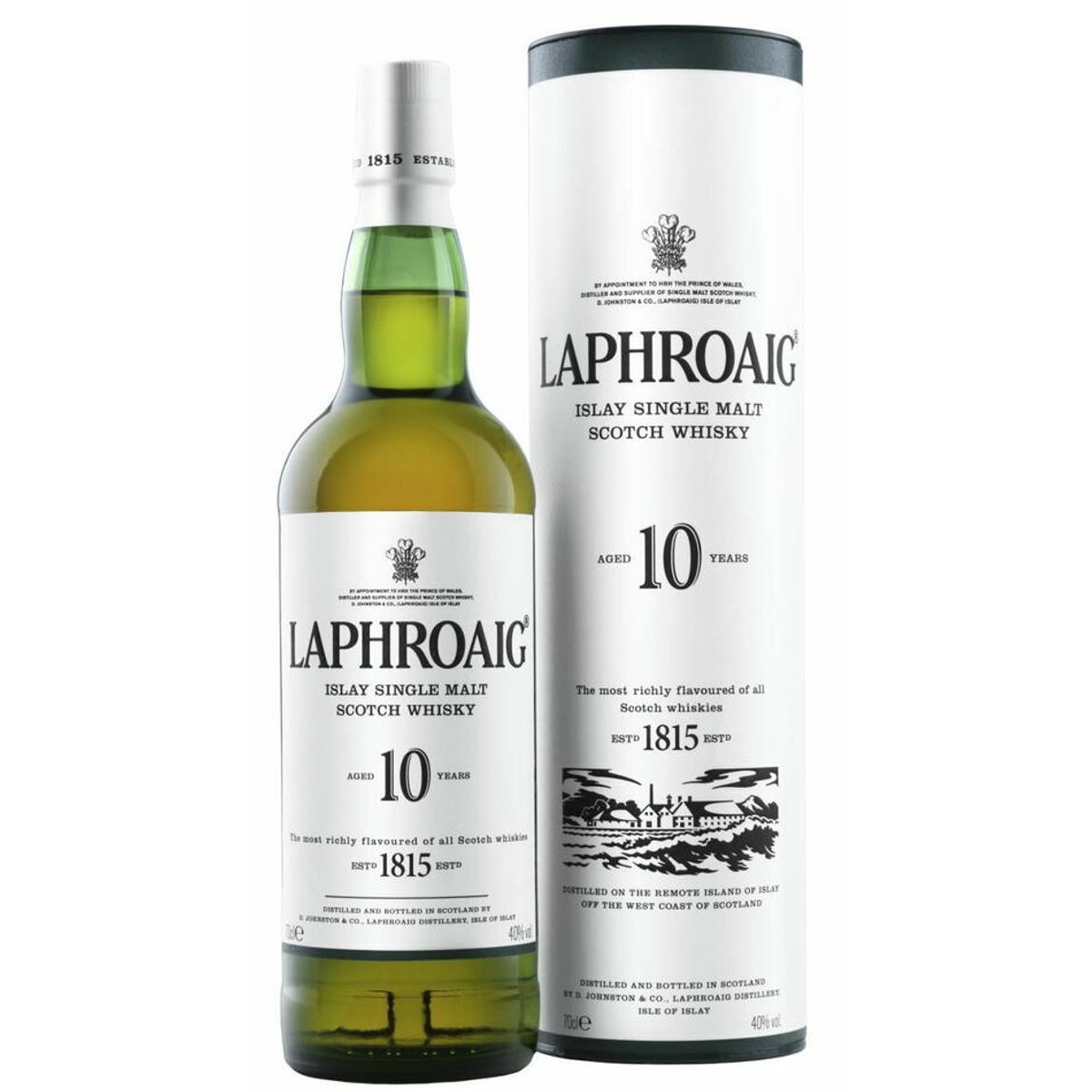 Laphroaig 10 Yo Islay Single Malt Fl 70