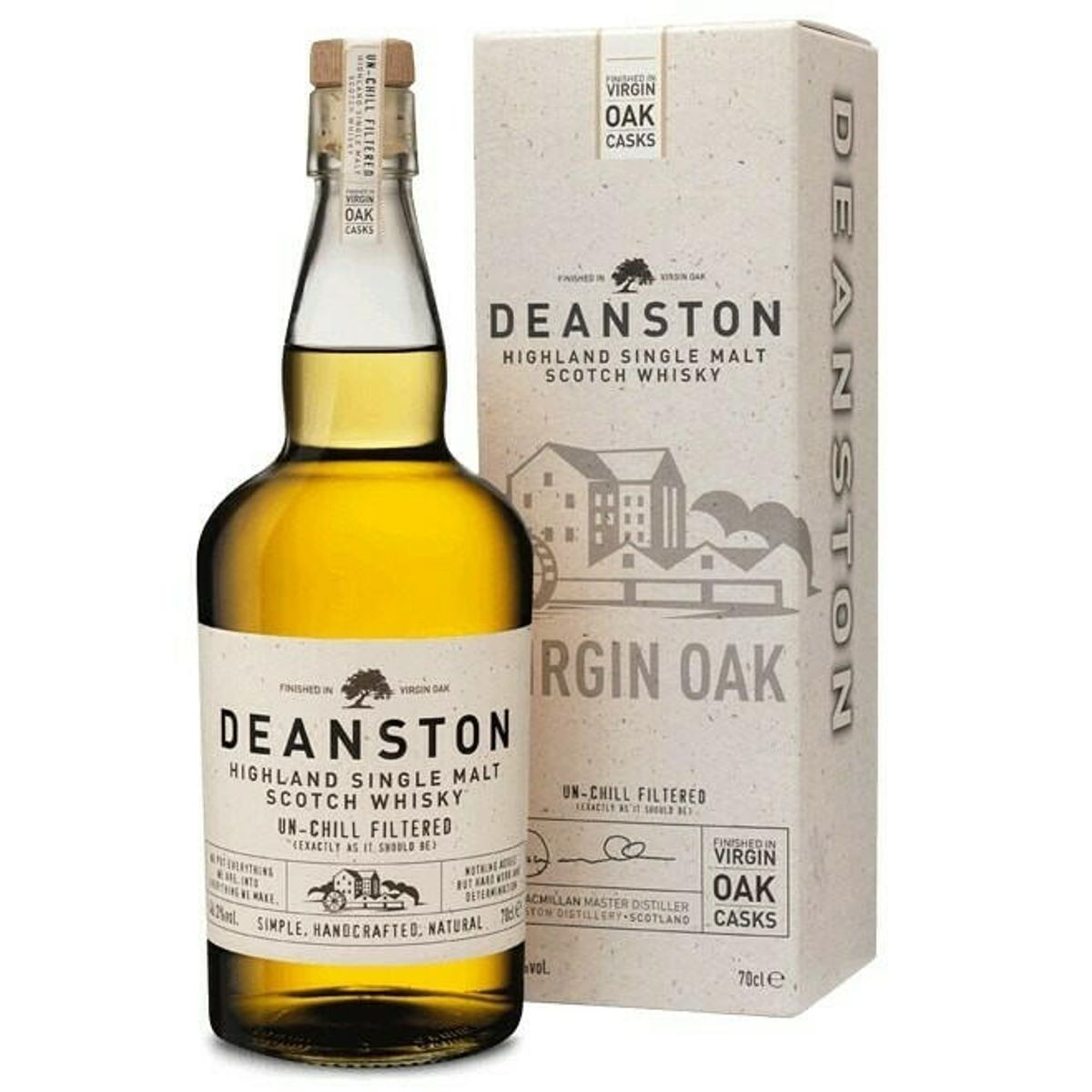 Deanston Virgin Oak Highland Single Malt Fl 70