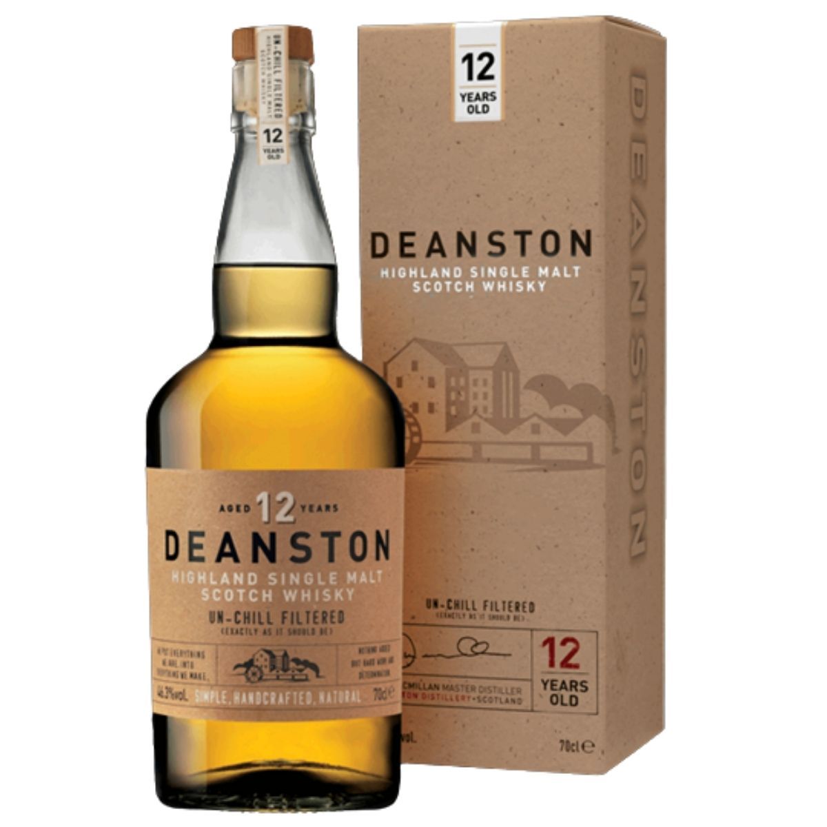 Deanston 12 Yo Highland Single Malt Fl 70