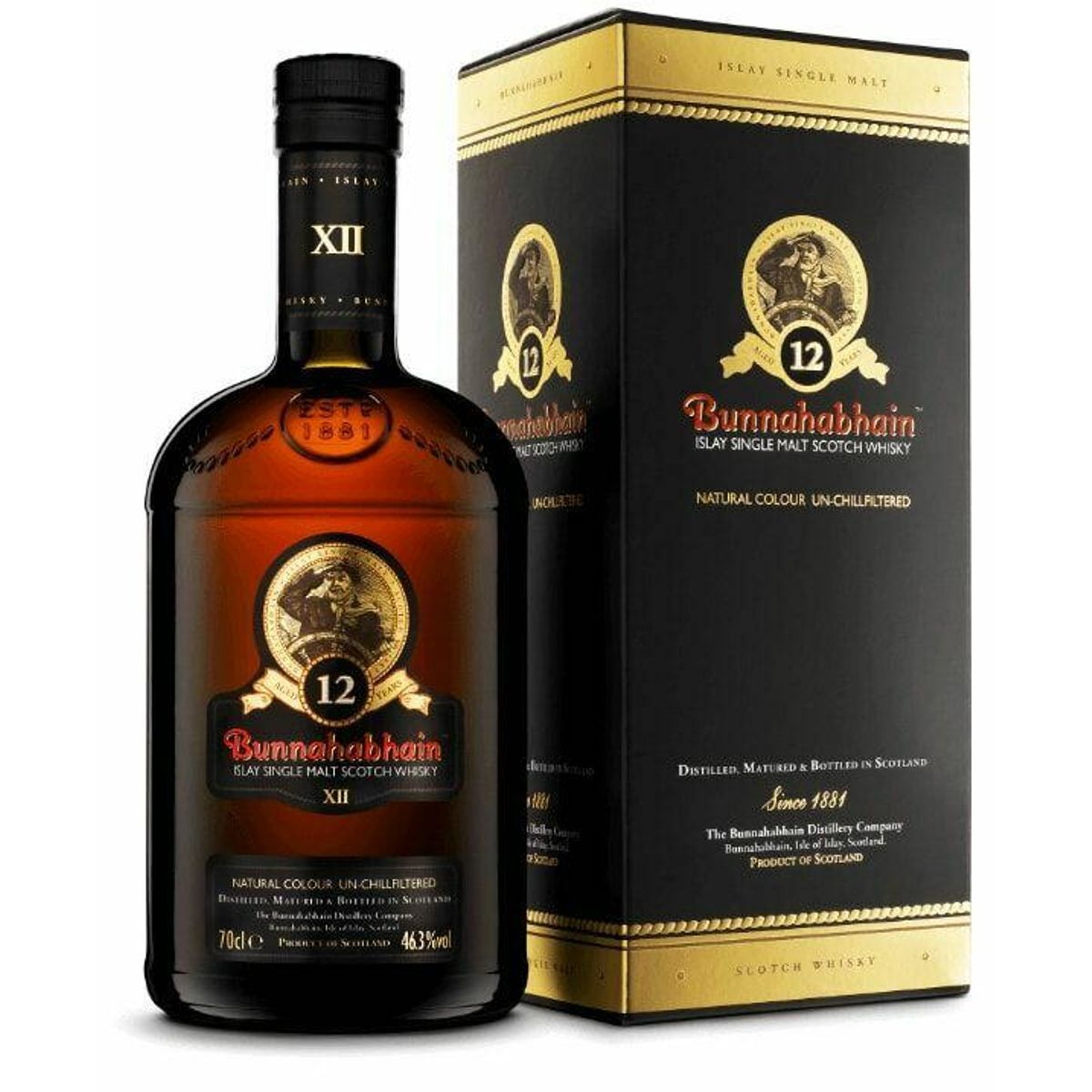 Bunnahabhain 12 Yo Islay Single Malt Fl 70