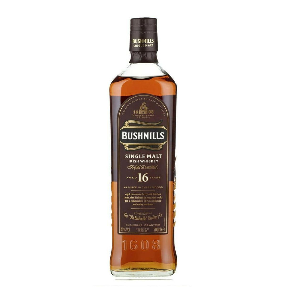 Bushmills 16 Yo Irish Single Malt Fl 70